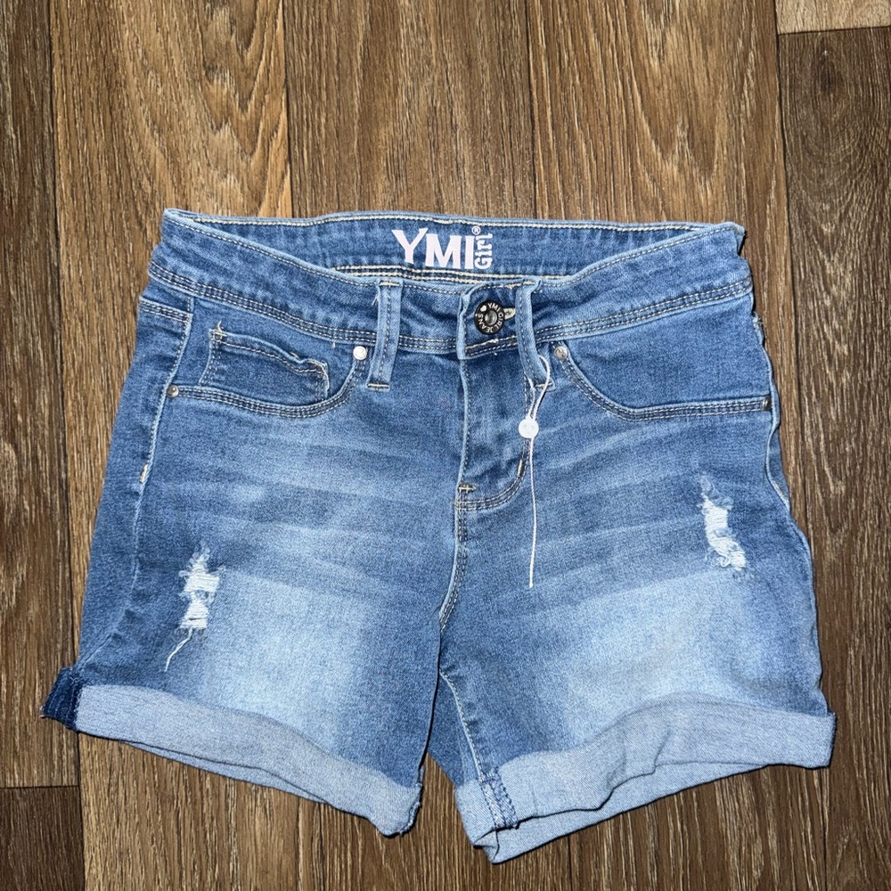 YMI Girl’s Size 12 Jean Shorts